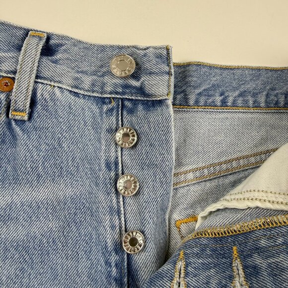 AGOLDE Parker Vintage Cut Off Shorts, Swapmeet Size 24 - Picture 5 of 7